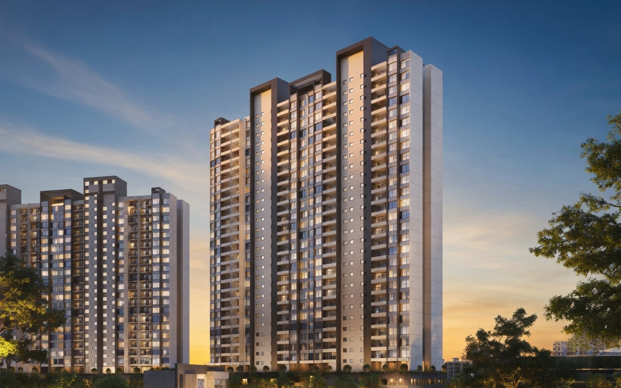 Paranjape Trident Towers - 2 BHK Flats in Wakad, Pune